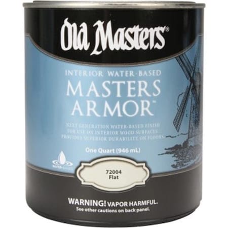 Old Masters Old Masters 292675 1 qt. Flat Masters Armor 86348720046